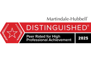Martindale-Hubbell, Distinguished, 2025